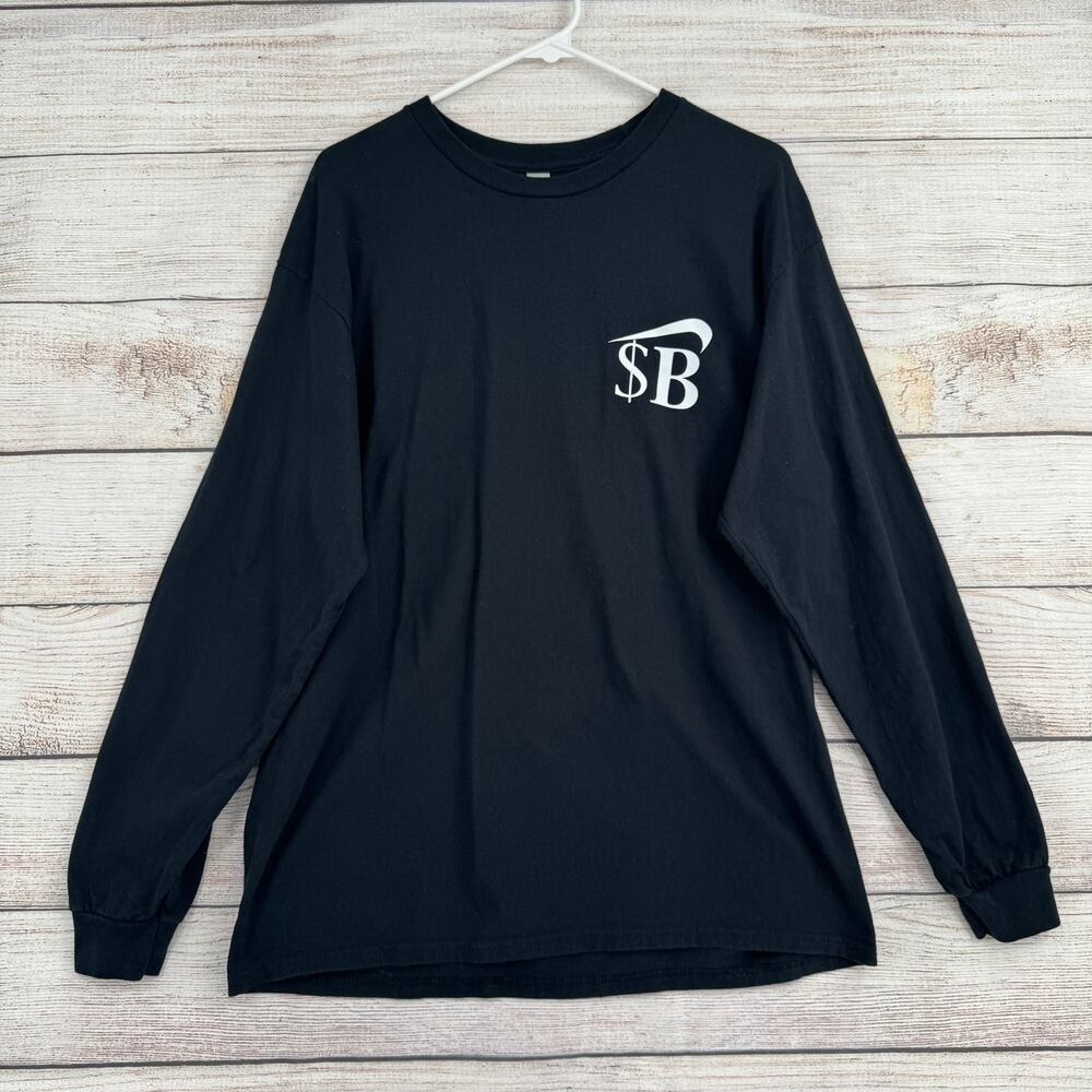 FTP‎ x Slawn Long Sleeve T-Shirts Mens Large Black Heavyweight